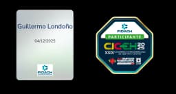 Certificado participación CICEH ACRIP 2025